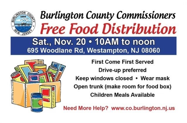 Burlingon County Food Distribution 11.20.21